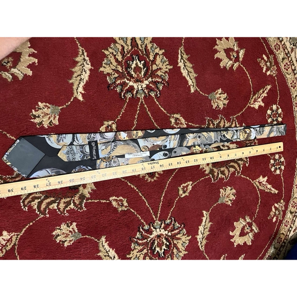 Men’s Vintage Ralph Marlin X Harley Davidson “Live to Ride” Necktie - Picture 5 of 6